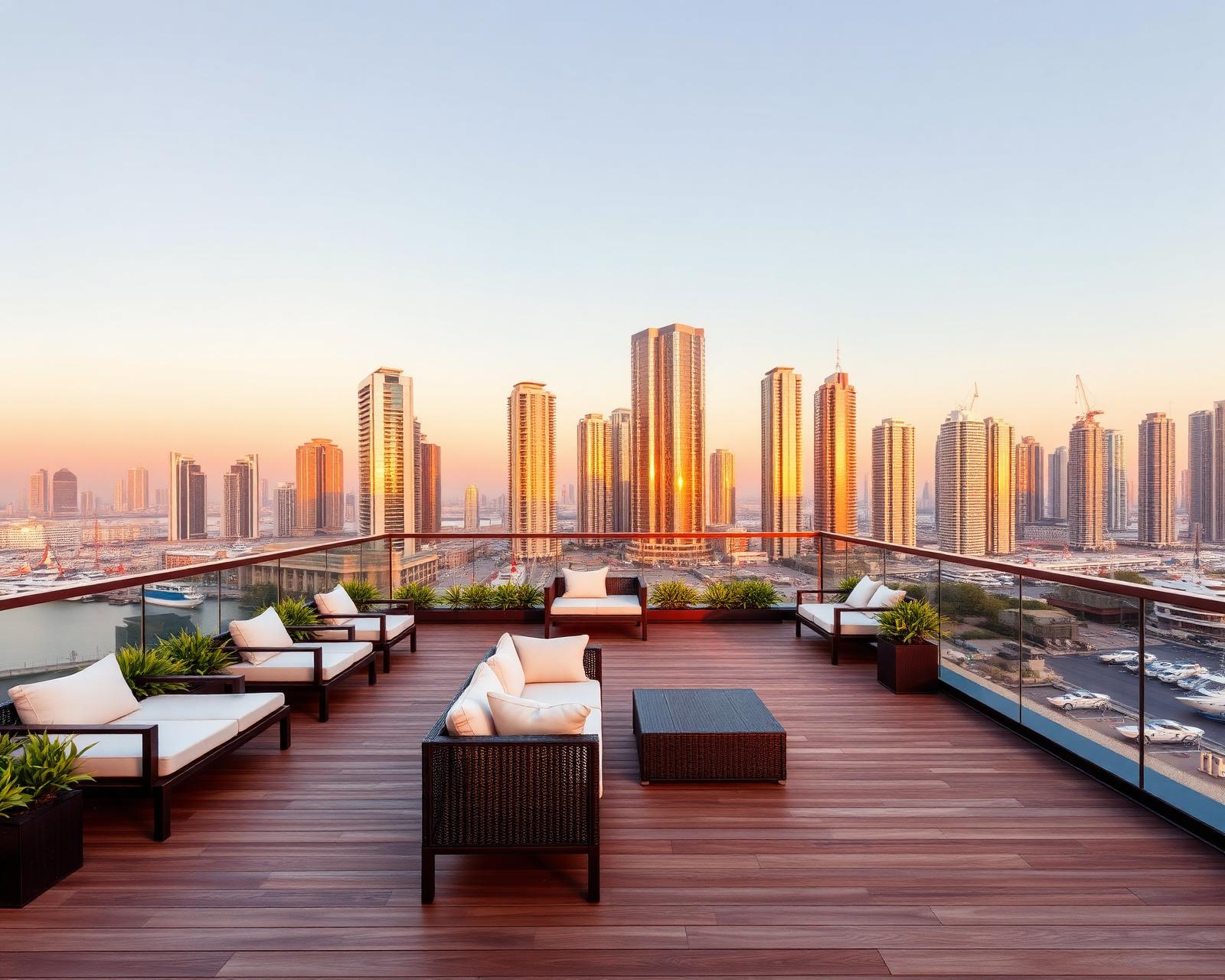 Rooftop Terrace Development, Dubai Marina