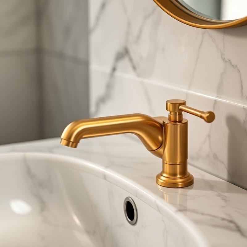 Brushed Brass Brassware